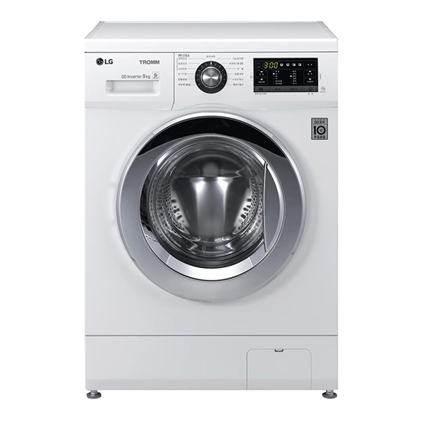[LG전자] TROMM(트롬) 드럼세탁기 9kg [화이트/건조겸용/FR9WP]